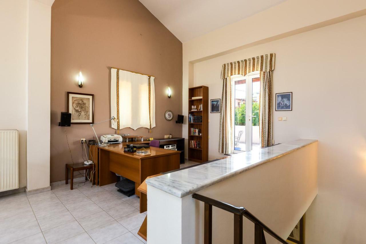 Carpe Diem-Luxury Villa With Private Pool Agia Paraskevi  Buitenkant foto