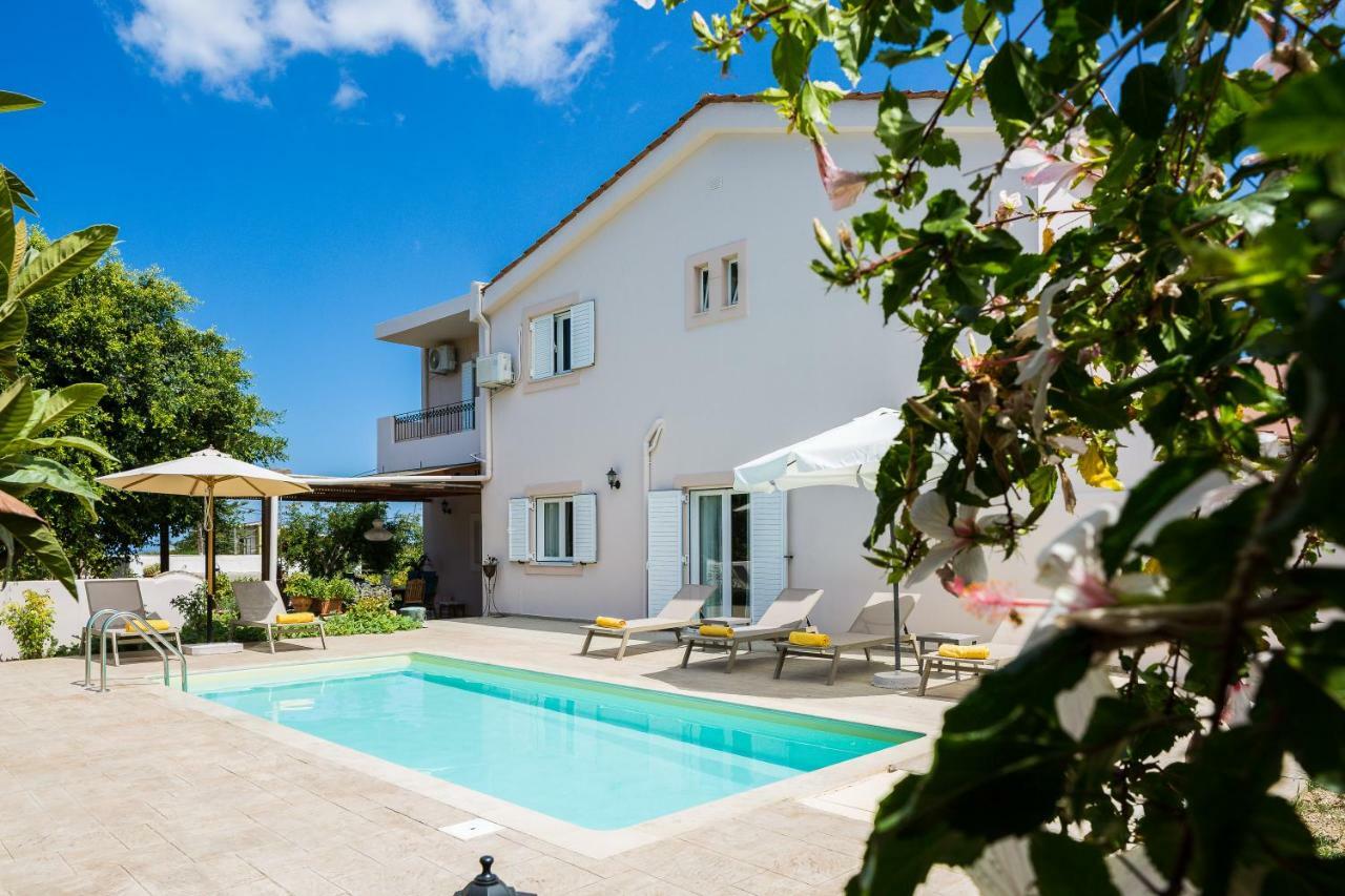 Carpe Diem-Luxury Villa With Private Pool Agia Paraskevi  Buitenkant foto